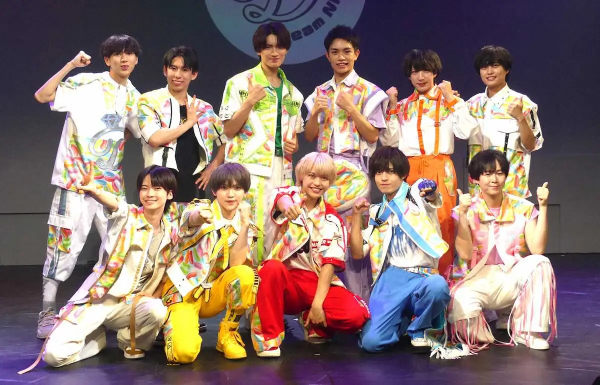 【画像・写真】カラフルダイヤモンド　“観客参加型”の初舞台アピール