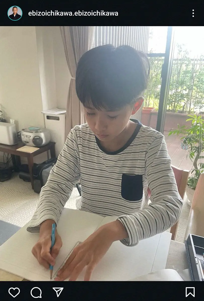 【画像・写真】市川團十郎「こういう時、麻央の事強く思い出す」　長男・新之助の姿に「麻央さんのDNAですね」の声