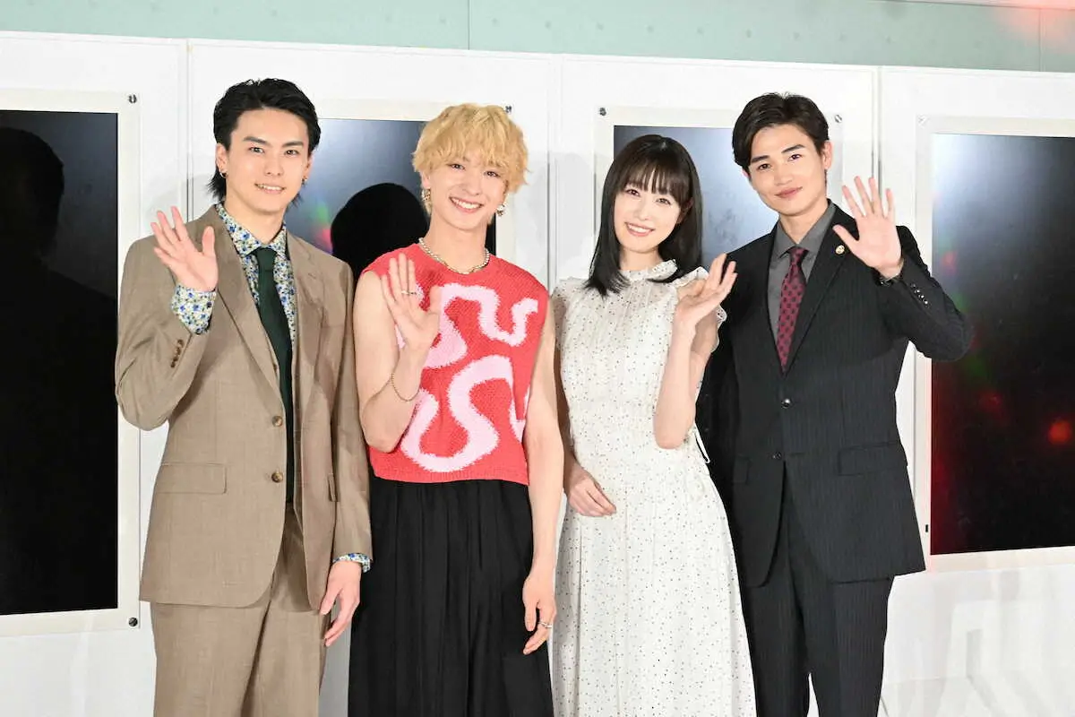 【画像・写真】高橋ひかる　好きなパーツは口元のほくろ　テレ朝ドラマ「顔に泥を塗る」取材会