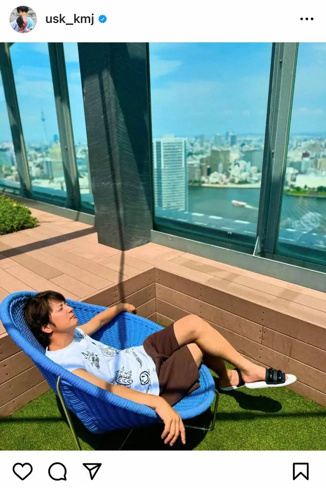 【画像・写真】上地雄輔　藤原道綱役で出演「光る君へ」共演者に思いはせ…「。良いやつしかいねーな」