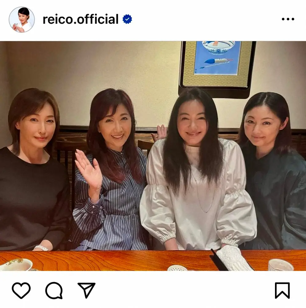 【画像・写真】「女子会大好き」な高島礼子　豪華過ぎるメンバーを紹介「年中やってます」