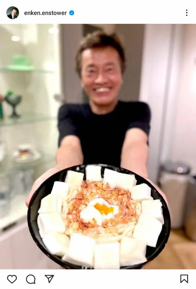 【画像・写真】オリジナル料理!?遠藤憲一命名の謎メニューに「見たことない」「食べてみたい」「何味？」の声