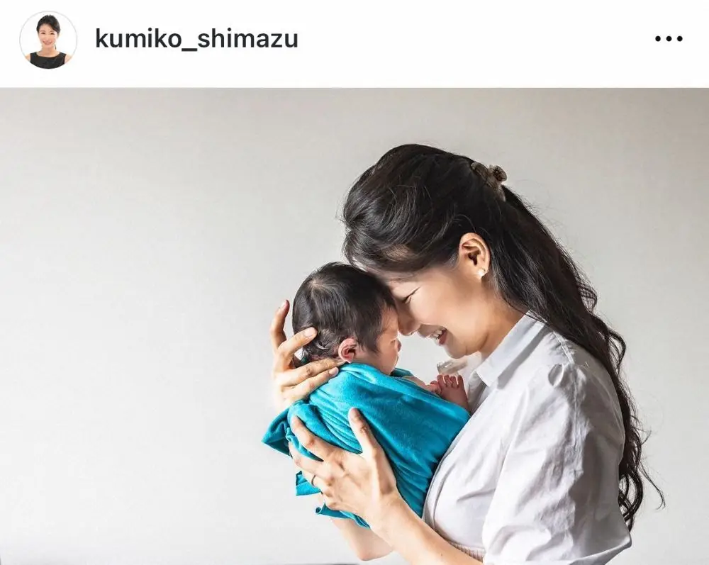 【画像・写真】島津久美子アナ、第2子男児を出産　夫＆3歳長男の立ち合いで「スムーズなスピードお産」