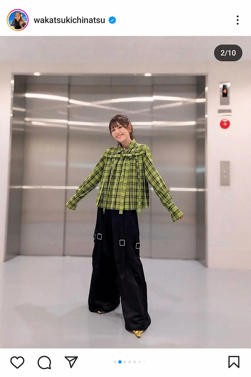 【画像・写真】若槻千夏「比率完璧すぎる」ポニーテール姿披露に「可愛い」「似合ってます」の声