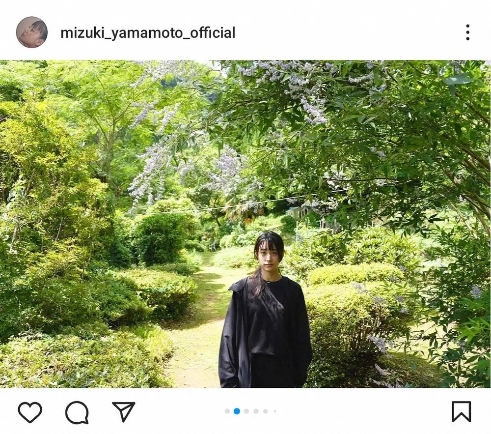 【画像・写真】山本美月「祖父の家に行っておりました」　33歳の誕生日写真に「トトロの世界」「ジブリに出てきそう」