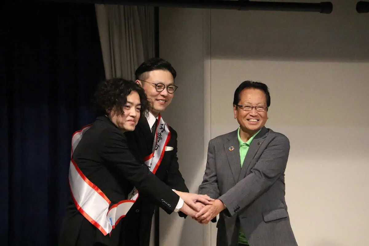 【画像・写真】ガクテンソク　国分寺市の観光大使に就任　国分寺在住よじょうは自宅から打ち上げ花火で恩返し！？