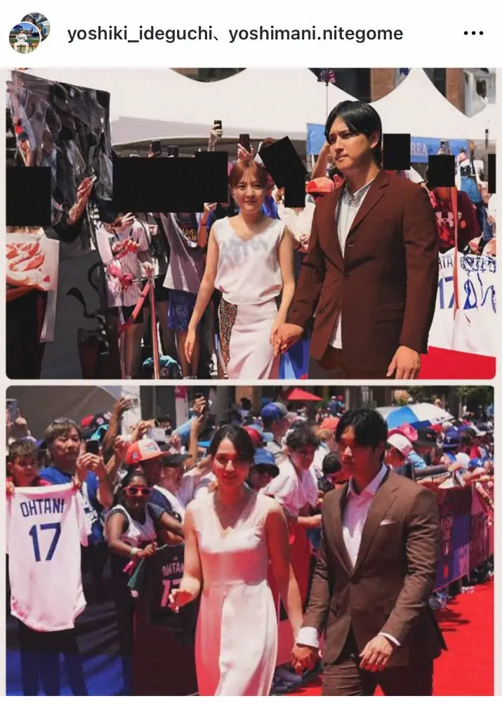 【画像・写真】大谷似翔平、ついに楽曲リリース　カラオケにも配信開始　多才すぎ…真似子との2ショット披露「本物だ」