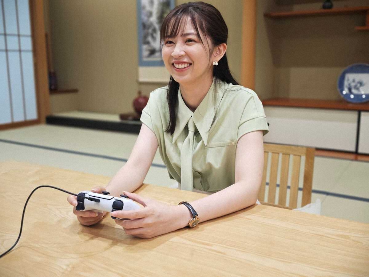 【画像・写真】読売テレビ・西尾アナは根っからのゲーマー　休みの前日は朝までコントローラーと格闘!?