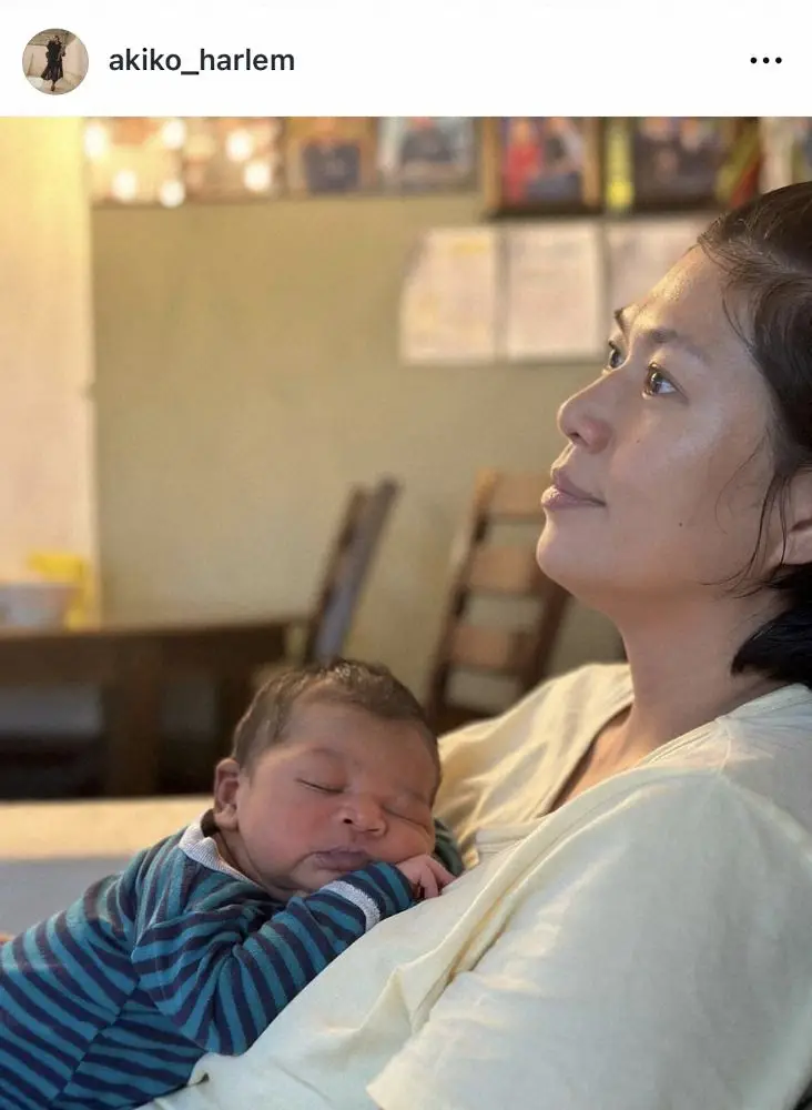 【画像・写真】中鉢明子、米で第4子男児出産　「和田アキ子役」話題集めた42歳　現地でも「かなり珍しい」ビッグベビー