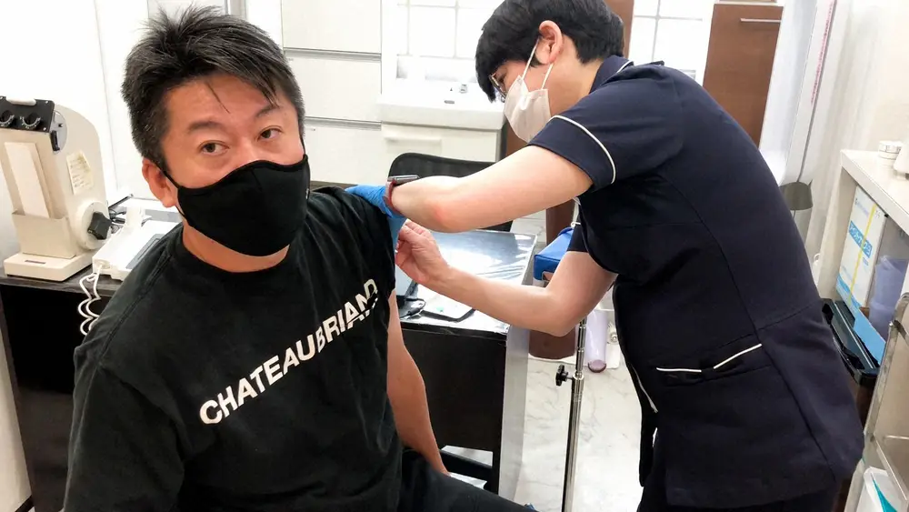 【画像・写真】6回目接種のホリエモン“コロナは風邪と変わらない”持論のへずまをバッサリ「頭悪い笑」