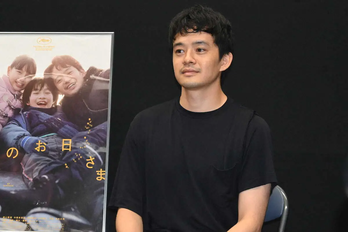 【画像・写真】池松壮亮「映画を届けられて光栄」　母校・日大芸術学部で出演作「ぼくのお日さま」試写会