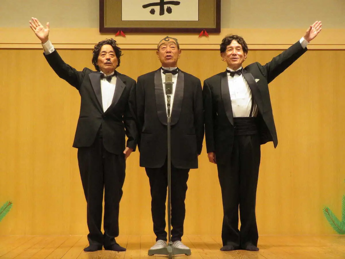 【画像・写真】懐かしすぎる!　伝説の漫画トリオが「復活」　月亭八方が横山ノックさんに「何でもアリやったな」