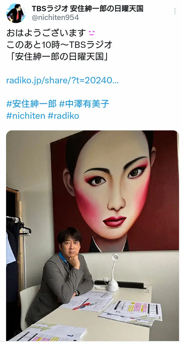 【画像・写真】安住紳一郎アナ　パリ五輪中継“舞台裏”明かす「エッフェル塔が背景にある場所を世界各国のテレビ局で…」