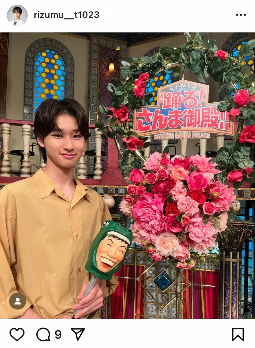 【画像・写真】元テレ朝・富川悠太氏　イケメン長男・立夢の「さんま御殿」でのテレビ初出演報告「自分のことより緊張」