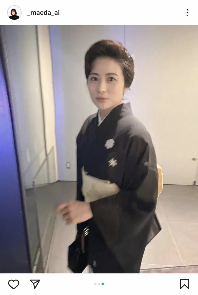 【画像・写真】中村勘九郎の妻・前田愛　“梨園の妻”にこやか着物姿ショット披露　夫主演の八月納涼歌舞伎アピール