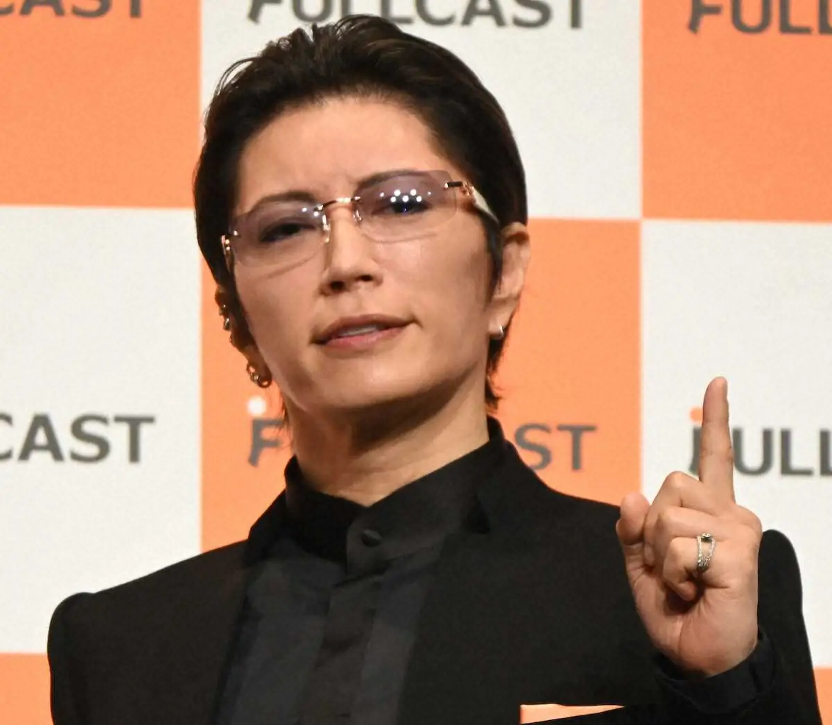 【画像・写真】GACKT“メーク時間は女優以上”報道否定「ファンデーションすら塗らない」現場入り早い理由明かす
