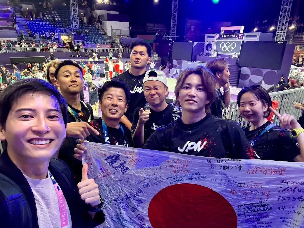 【画像・写真】KENZO　ブレイキン初代王者AMI祝福「歴史に名を刻んでくれてありがとう」　勝因は「経験値の差」