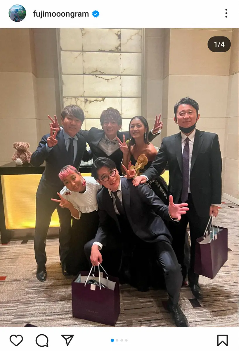 【画像・写真】みちょぱ夫妻結婚式、出席者が続々明らかに！フジモン公開の写真が「豪華すぎる」「素敵」と反響