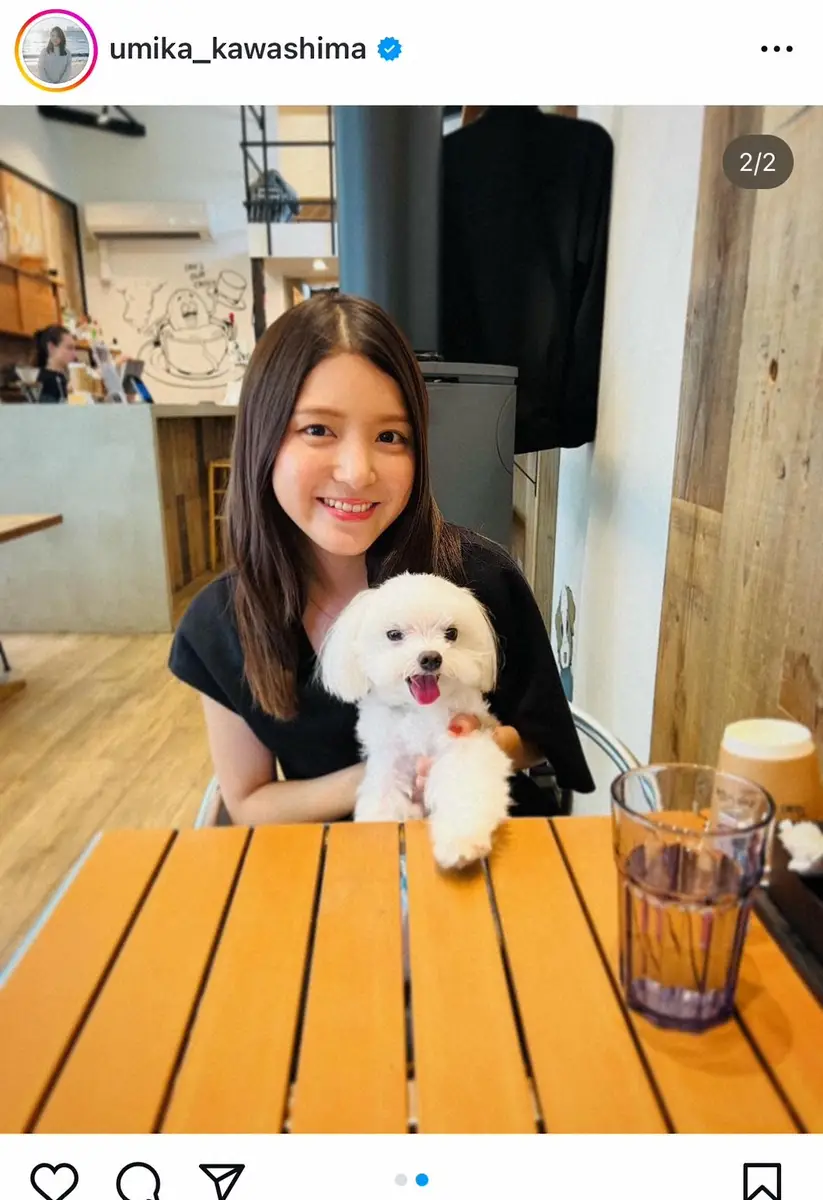 【画像・写真】川島海荷　連日の猛暑に「頭痛いし、気持ち悪いし…」「人生で初めて」の症状報告　ファン心配の声相次ぐ