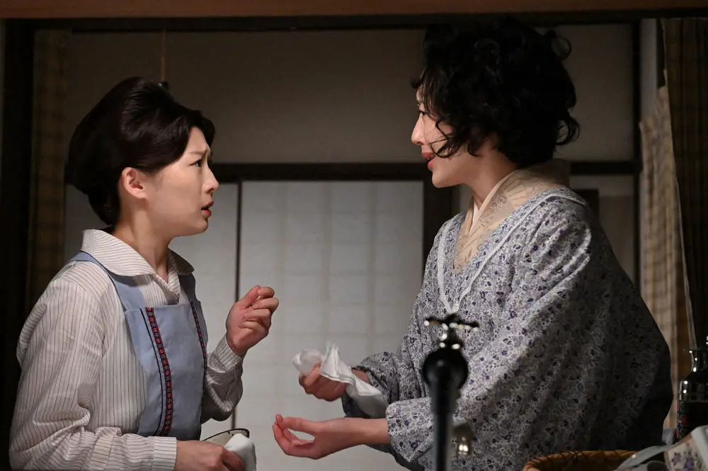 【画像・写真】「虎に翼」優未も「はて？」髪形激変の花江、直明＆寅子に怒り「姑みたいな義理の姉」ネット共感「ド正論」