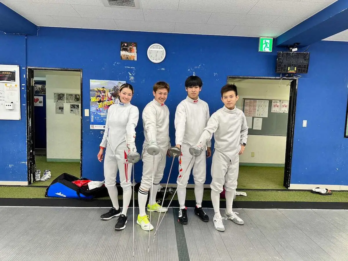 【画像・写真】近代五種の快挙祝福　でも、ロスは譲らない！俳優・森渉が本格参戦　45歳真夏の大冒険「娘に見せたい」