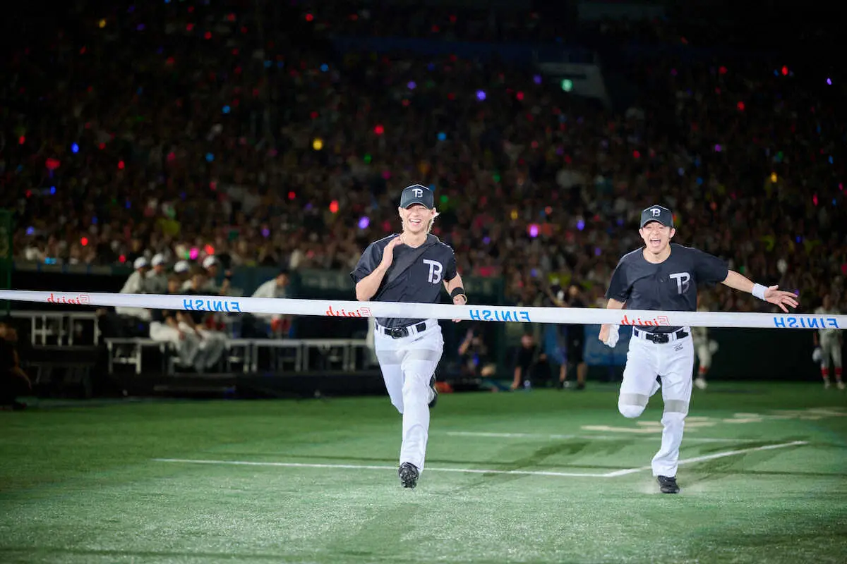 【画像・写真】TOBE　東京ドームで　チャリティーイベント開催　輪島の中学生と交流「少しでも元気を届けられたら」