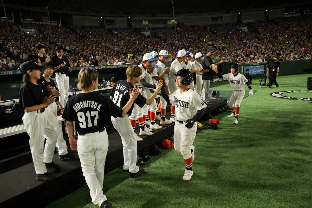 【画像・写真】TOBEはこれからも能登と共に　東京ドームで復興チャリティーイベント