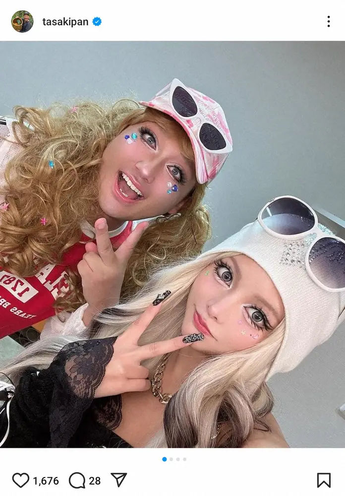 【画像・写真】藤崎マーケット田崎「盛り盛りのアゲアゲに」“激変”姿に「ちゃんと可愛い」「めっちゃギャル」の声