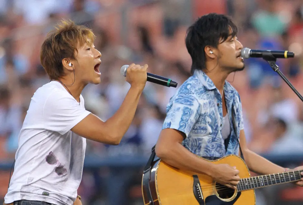 【画像・写真】キマグレン　9年ぶり再結成後初のテレビ出演　あいにくの雨も「降雨だけど、楽しんでいきましょうか！」