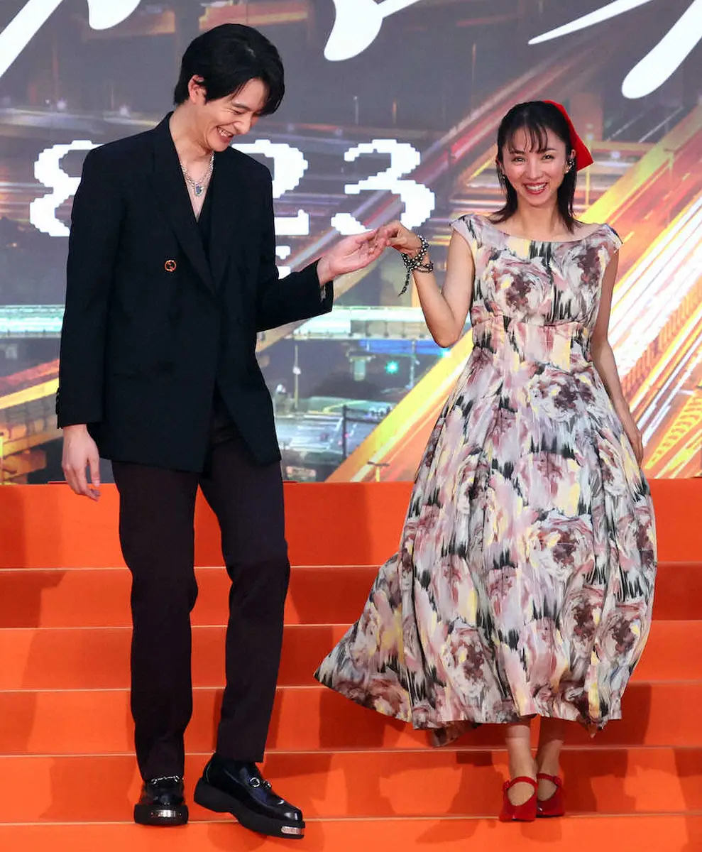 【画像・写真】満島ひかり　豪華俳優陣に感無量「素敵な俳優さんばかりで」　映画「ラストマイル」完成披露イベント