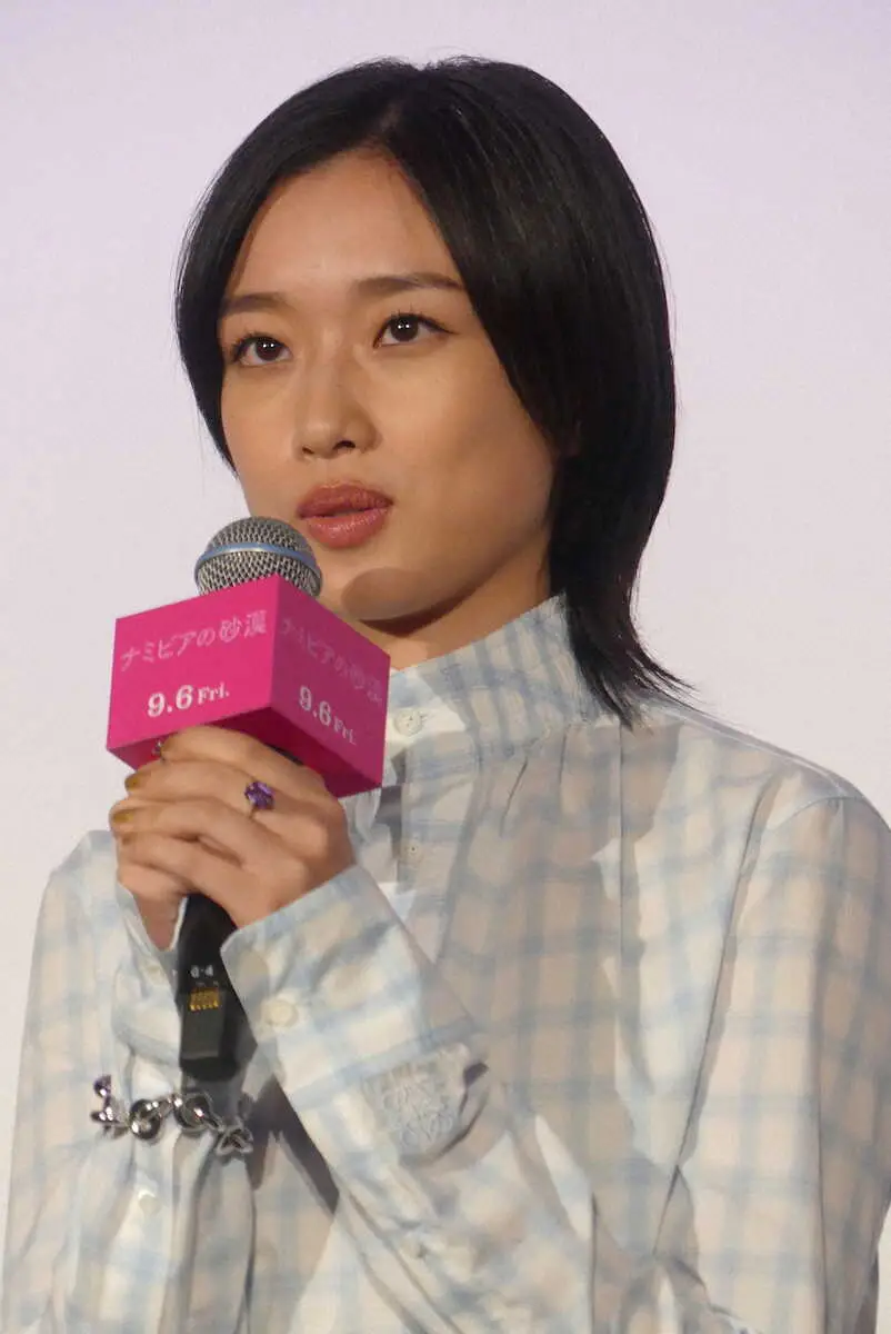 【画像・写真】河合優実　山中監督と映画…夢の実現に感慨　主演映画「ナミビアの砂漠」ジャパンプレミア