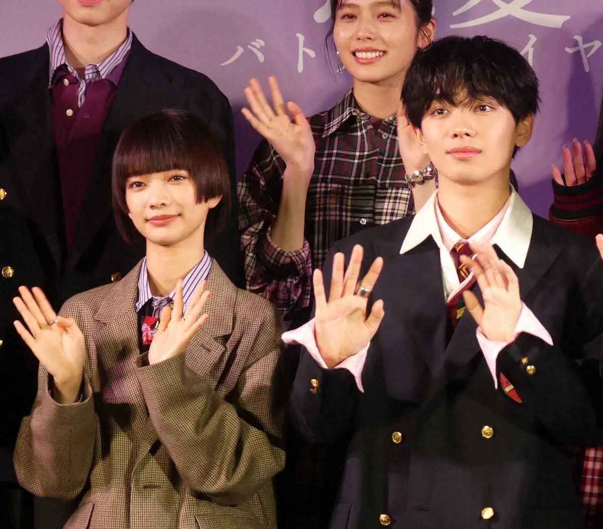 【画像・写真】見上愛　青春時代再び「二度と戻らない時間を大切に」　配信ドラマ「恋愛バトルロワイヤル」イベント