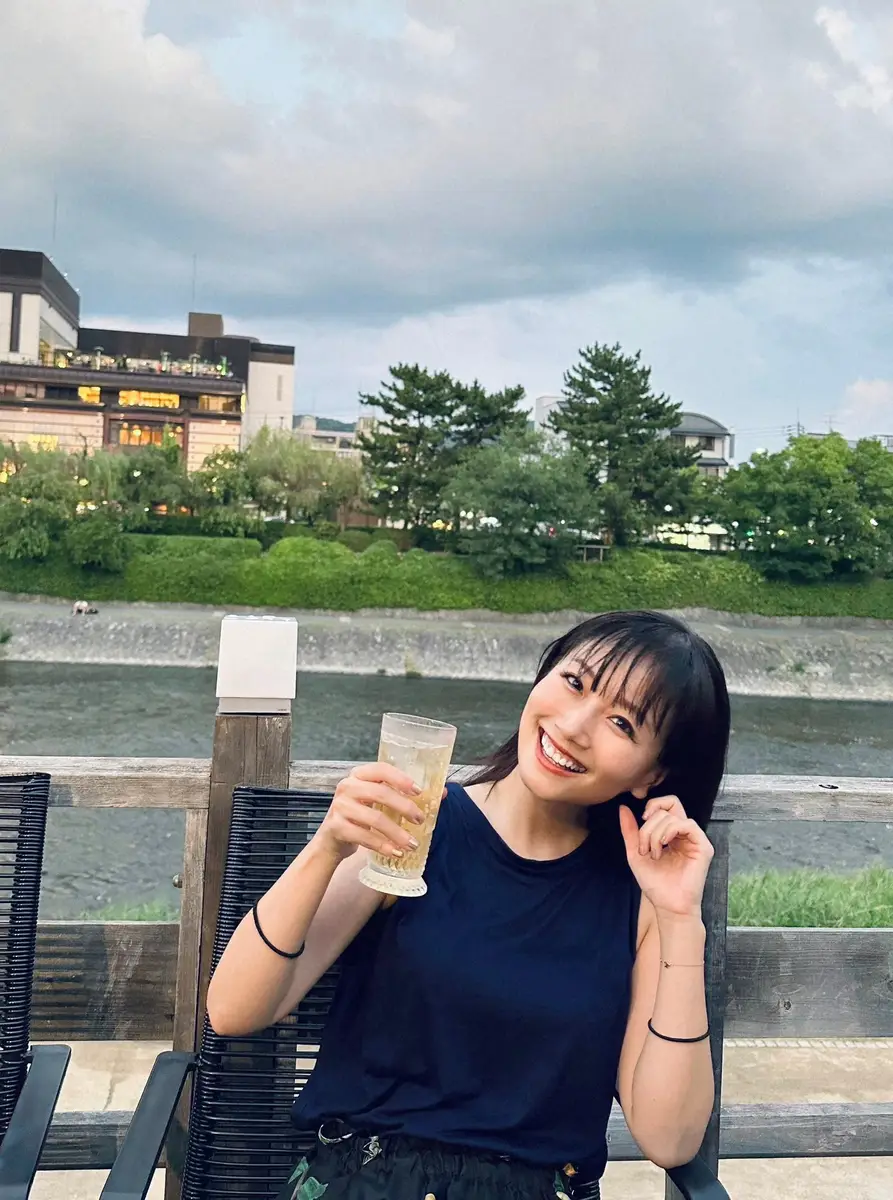 【画像・写真】大塚愛　「今週もおつかれ！さん！ハイ！ボーーーーーーール」　晩酌姿披露に「可愛すぎる」の声