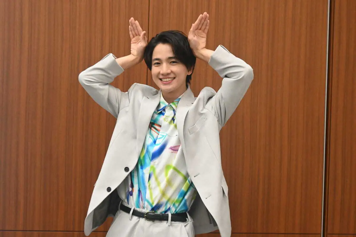 【画像・写真】声優に初挑戦した木戸大聖（撮影・小渕　日向子）