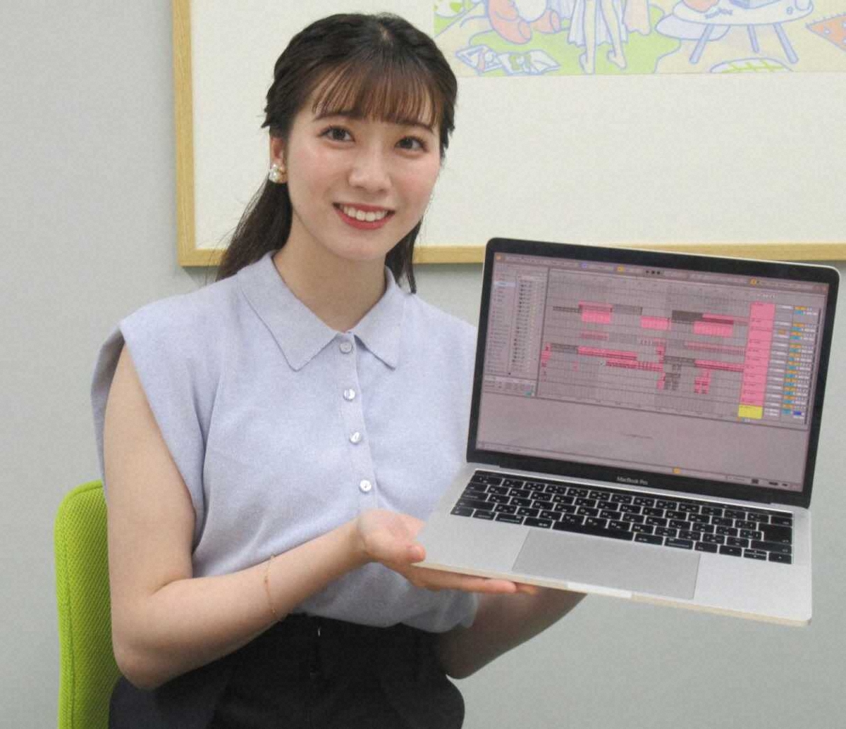 【画像・写真】カンテレ新人・田中友梨奈アナ　コロナ禍中の大学生活で目覚めた才能！フット後藤にも褒められた特技とは