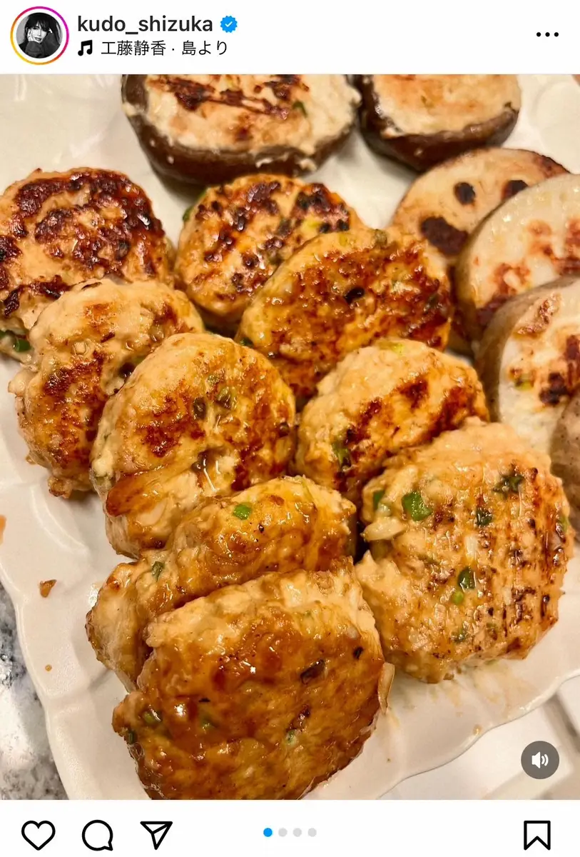 【画像・写真】工藤静香　お手製つくねのレシピ＆アレンジ大公開　「間違いない美味しさ」「お腹すいてきた」の声