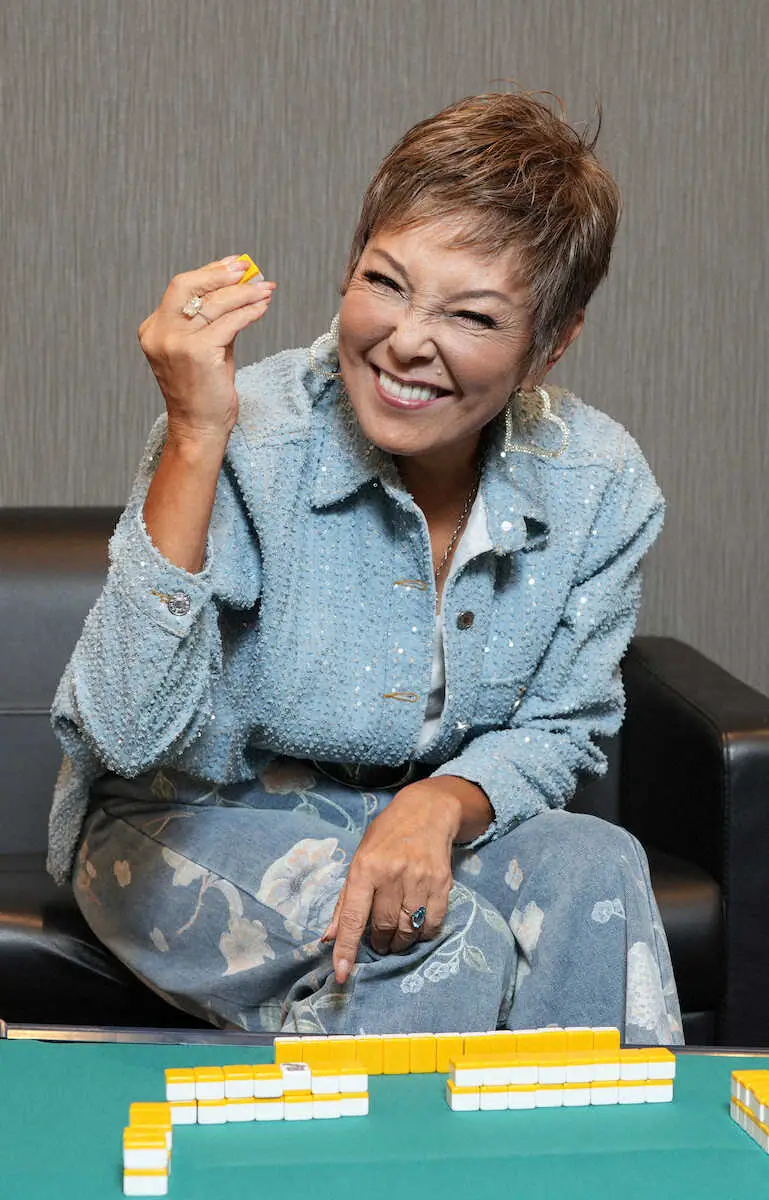 【画像・写真】池畑慎之介　充実の麻雀生活　約40年ぶりに再開　卓を囲むのは気の置けないおばちゃんたち