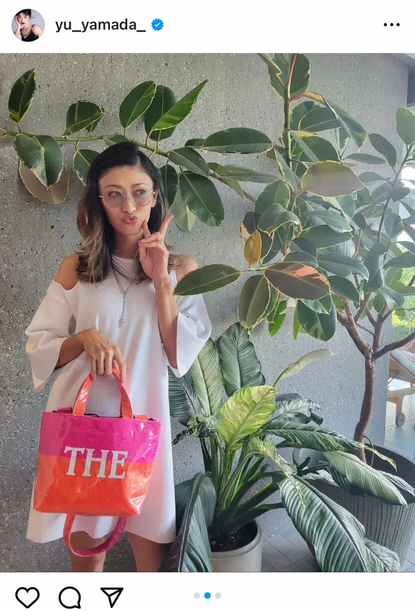 【画像・写真】山田優　「センス抜群」と話題！　全身“お気に入りコーデ”紹介　おちゃめな表情も「可愛い」の声