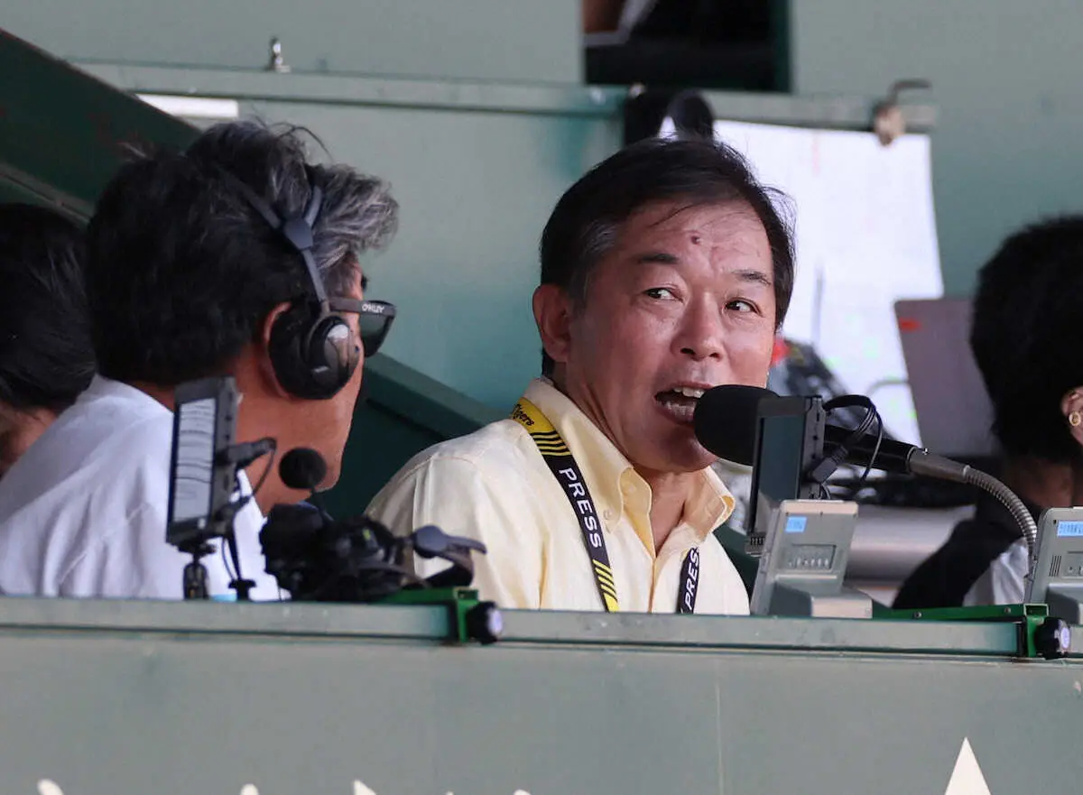 【画像・写真】最後の野球実況を終えた毎日放送の馬野雅行アナ「やりきった感じ」　阪神サヨナラ勝ち