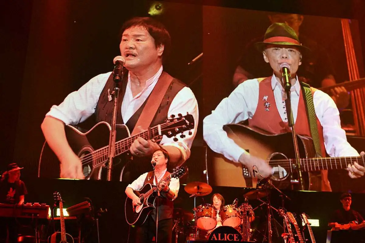 【画像・写真】谷村新司さんが武道館に帰ってきた――来月8日に一周忌　歌声と映像…アリス“3人”で追悼コンサート