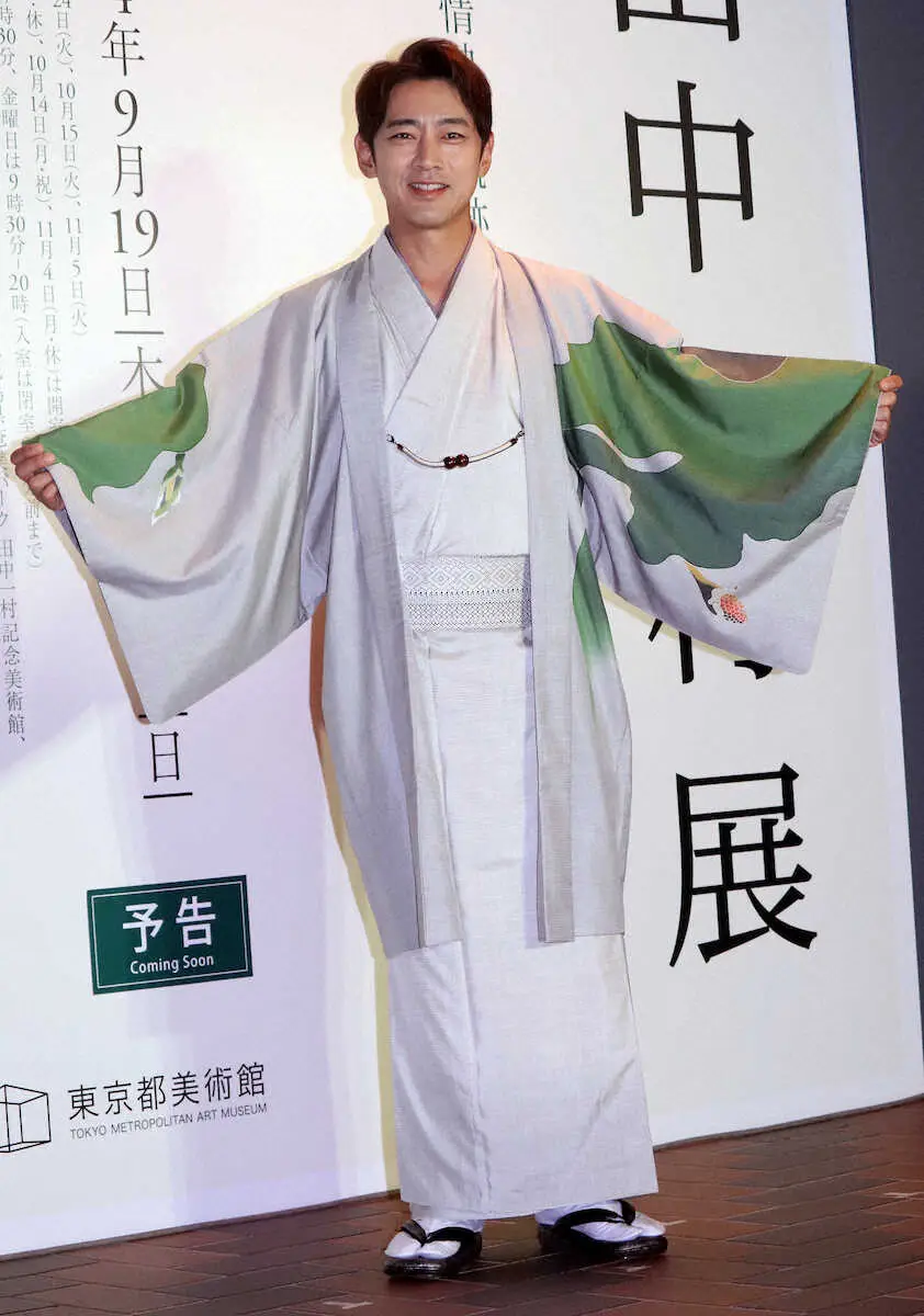 【画像・写真】小泉孝太郎　アンバサダーに「不思議な縁を感じる」　「田中一村展　奄美の光　魂の絵画」開会式