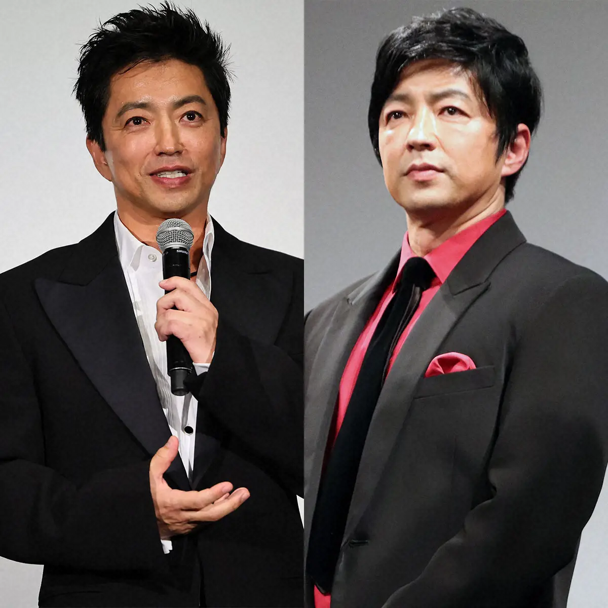 【画像・写真】キングダムのために増量していた20年当時（右）と現在の大沢たかお