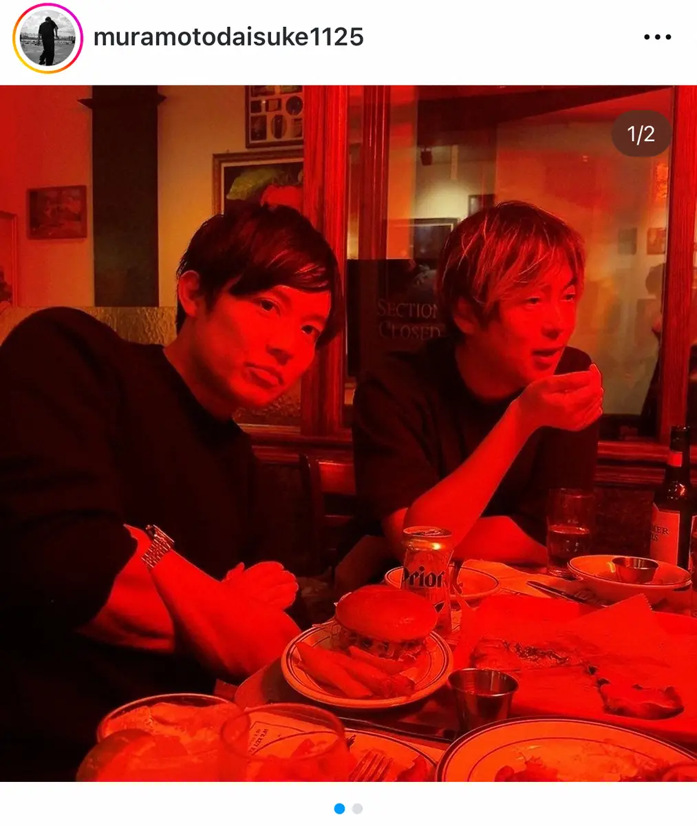 【画像・写真】ウーマン村本　NYで有名俳優と2S　「元気そう」「変わらずかっこいい」の声