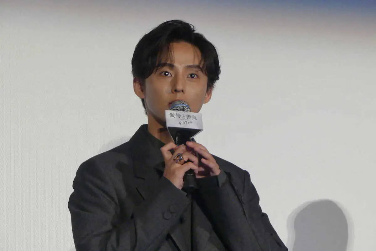 【画像・写真】キスマイ藤ケ谷太輔　主演映画「傲慢と善良」を自賛「いい映画でした」　公開記念舞台あいさつ