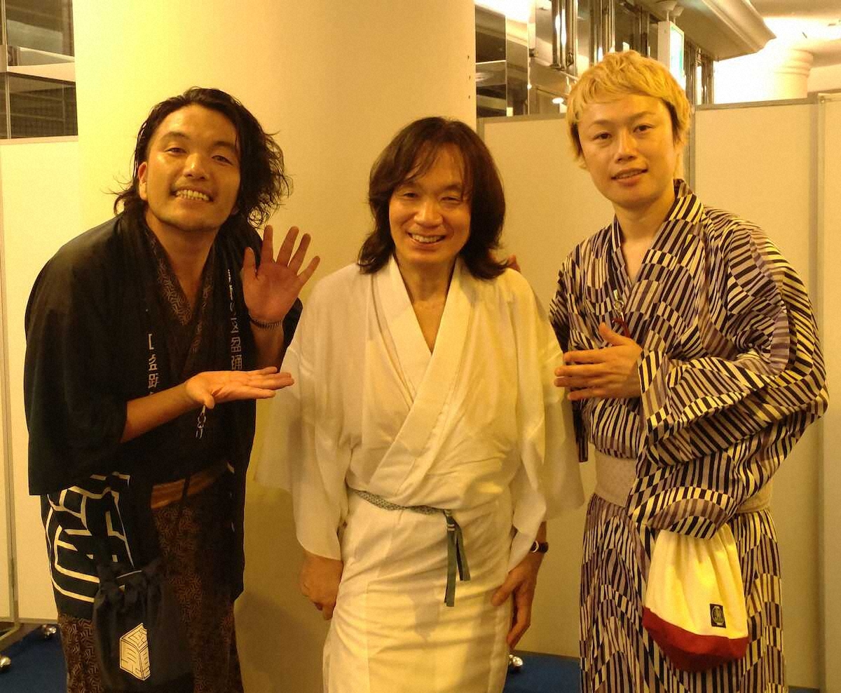 【画像・写真】河内家菊水丸、盆踊りツアー最後は「見取り図盆踊り」　2人の誠意＆3500人の熱狂でギャラいらん!?