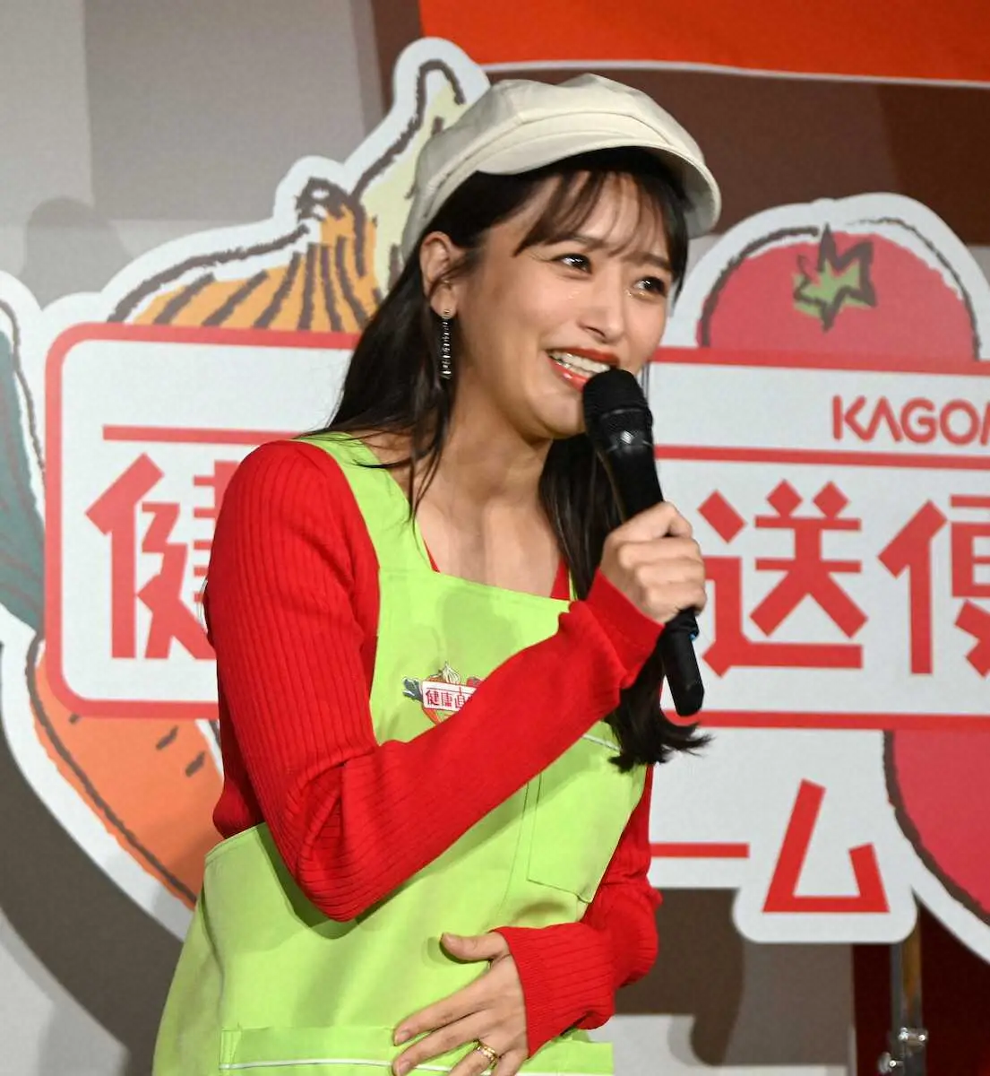 【画像・写真】ジャンポケ・太田の妻・近藤千尋　第3子出産後初の公の場「うれしいです！」仕事復帰&出産を生報告