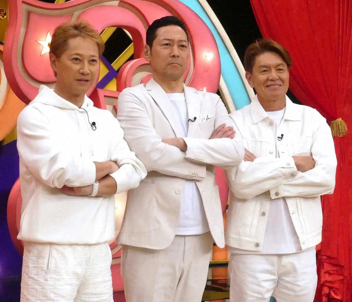 【画像・写真】中居正広「これヤバいっすよ」打ち合わせなし!?新番組　21日スタート、TBS「THE　MC3」