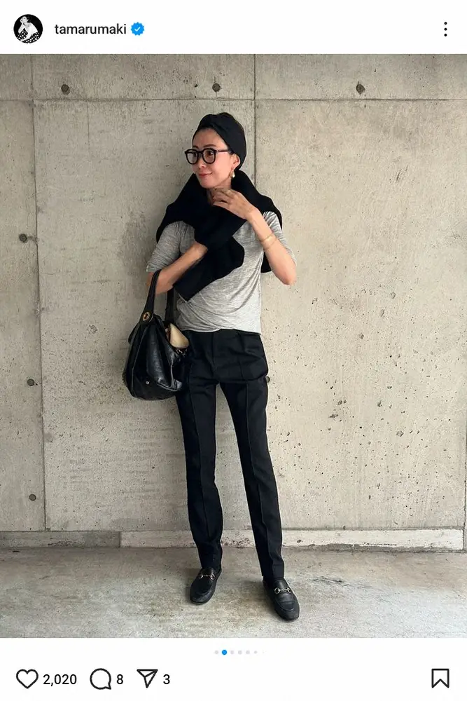 【画像・写真】2児の母・田丸麻紀　スタイルキープの秘訣は腹筋100回の朝トレ！「お水はシリカまたは水素水」