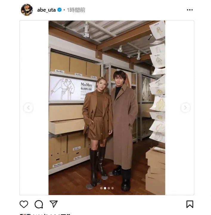 【画像・写真】阿部詩　ショーパン＆金髪の激変ショット　兄・一二三とハイブランドを着こなし「カッコよすぎ」の声