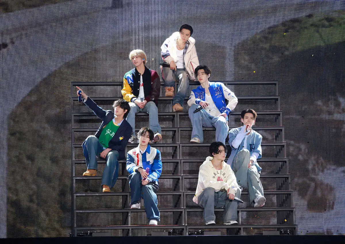 【画像・写真】ENHYPEN　初ベルーナドーム公演　気温15度も「僕が抱きしめてあげます」にファン大興奮